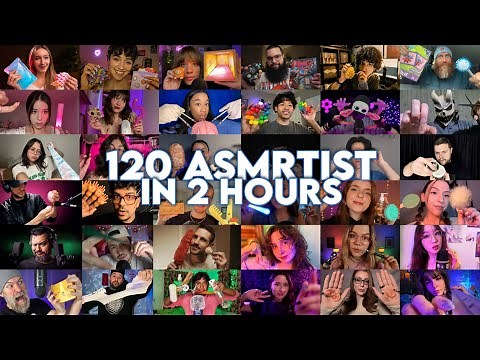 2 Hours Of ASMR Compilation | Best Asmrtists Of YouTube