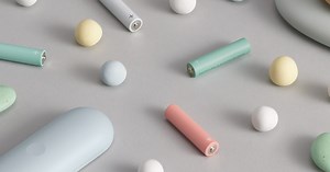 Chromecast with Google TV comes with color-matching AAA batteries