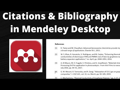 how to insert bibliography and in text citations in mendeley desktop