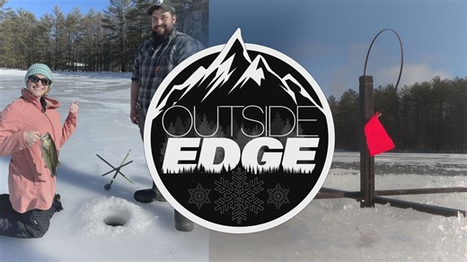 Outside Edge | Learning to ice fish on Lower Range Pond