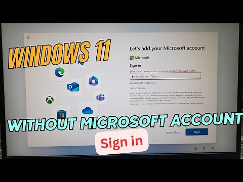 let's add your microsoft account windows 11 || How to Setup Windows 11 Without Microsoft Account