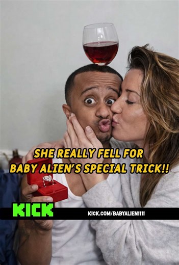 Baby Alien couldn’t believe she fell for the OLDEST Trick in the Book.. 😭💔 @ninavalentinespams #babyalien #funny #humor #fyp