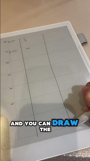 How I Use Supernote Manta to Plan for my Day & Week