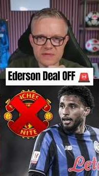 Éderson to Man United OFF! Goldbridge Reacts to COLLAPSED Deal 🚨😱