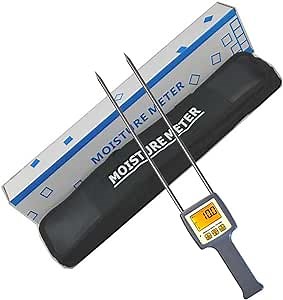 Paper Moisture Meter Paper Parcel Paper Dust Moisture Content Measuring with LCD Display