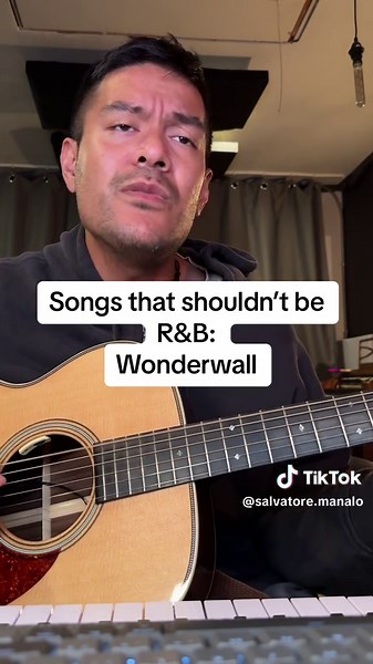 Acoustic Cover of Wonderwall | Guitarist Salvatore Manalo