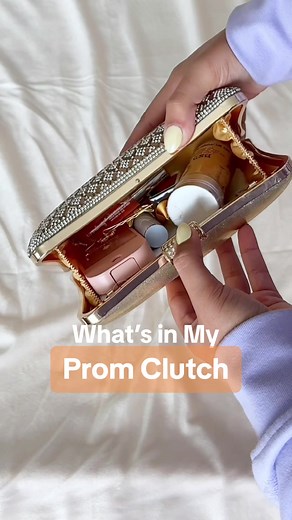 Tiny bag 🤝 Tiny beauty 👛 What are your prom essentials? #ultabeauty #promessentials #prommakeup #promseason #whatsinmybag @isa kristen