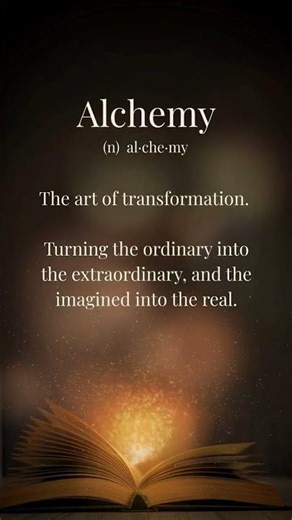 Alchemy ~ The Art of Creating Gold With Your Bare Hands