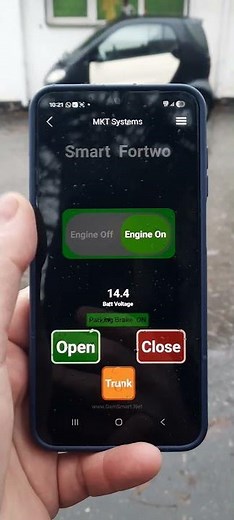 Fortwo - Phone controlled