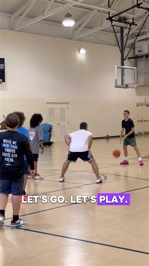 Coach Subbed In to Set the Tone 😤#ocala #basketball #oeb #coaching