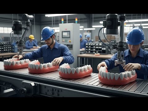 Inside the Denture factory: How Dentures are made in factory| Full Process]