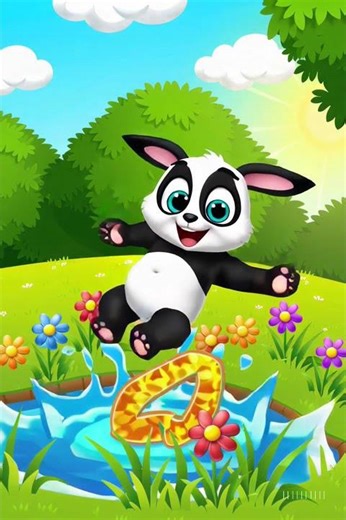 Panda Teaches Numbers! 🐼✨ | Fun Learning for Kids