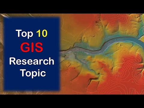 10 Research Topic on GIS and Remote Sensing || GIS and Remote Sensing Project Ideas