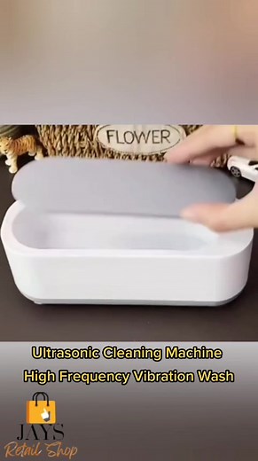 Ultrasonic Cleaning Machine High Frequency Vibration Wash Overview: 1. Professional Jewelry Cleaning Machine, Cleans dirty jewelry in minutes using only tap water and does not remove tarnish. 2. Ultrasonic cleaner fits and deep-cleans every angle of your ring, jewelry, glasses, and various accessories. 3. User-Friendly with Overheat Protection, a One-touch button with an indicator, and smart cleaning of your jewelry. 4. This ultrasonic cleaner comes with high-end waterproof surface finishing, en