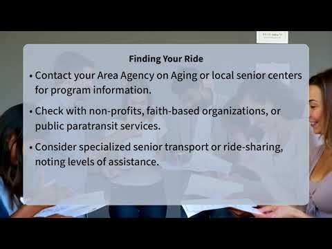 Where To Find Door-to-Door Senior Transport?