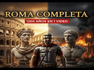 HISTORIA COMPLETA de ROMA: De su Fundación a la Caída del Imperio (Documental Épico)