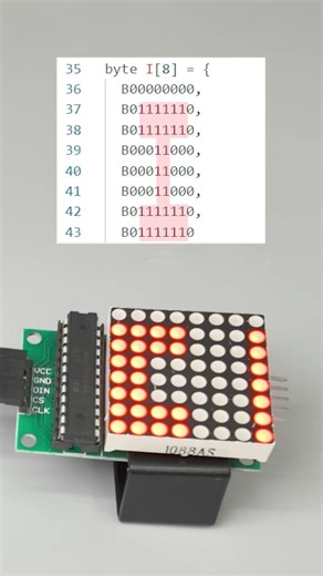 화려한 디스플레이를 구현하는 8x8 도트 매트릭스 MAX7219 | 8x8 Dot Matrix MAX7219 Display Module