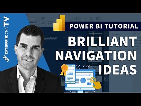 Brilliant Navigation Ideas For Power BI Applications - Get Creatively Inspired