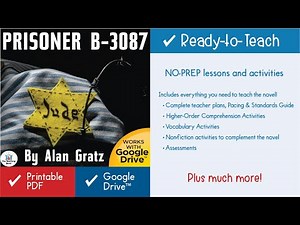 Prisoner B 3087 Novel Study