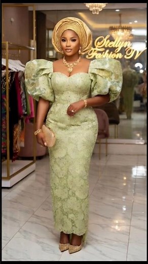 Breathtaking Lace Gown Styles 2026 | Royal African Queen Inspiration ✨ #Shorts