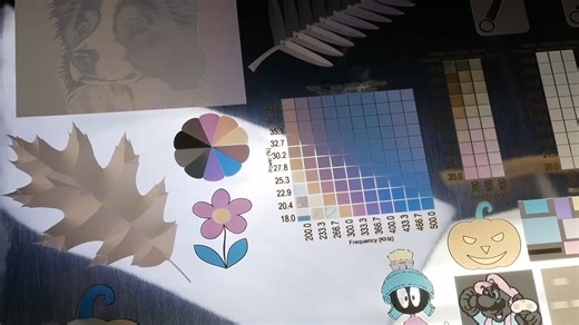 利用MOPA激光雕刻机制作的光学衍射图案和准全息图