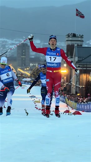 First World Cup Triumph in Cross Country Skiing