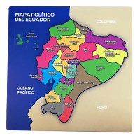 MAPA POLITICO DEL ECUADOR