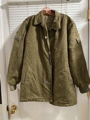 East German Strichtarn Rain Camo NVA DDR Military Winter Field Jacket size g 44 | eBay