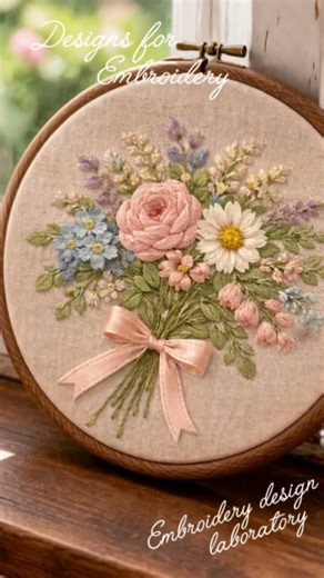 Beautiful Hand Embroidery Designs Collection｜Flower & Nature Embroidery