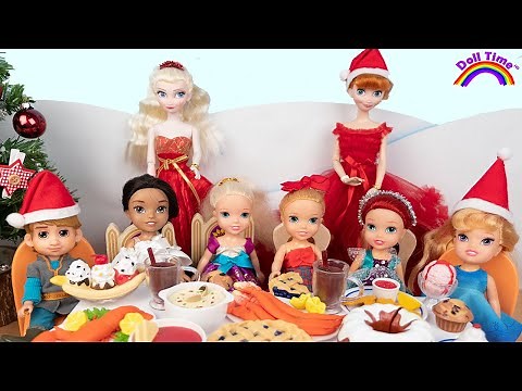 New Years Eve Party! Elsa Anna celebrating w/ friends and family