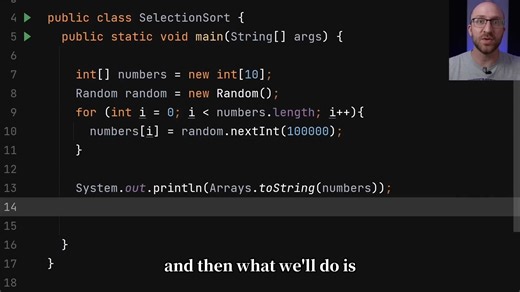 程序员英语系列｜Selection Sort 选择排序｜全英字幕
