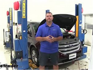Install: Brake Buddy Select 3 Portable Flat Tow Brake System on a 2017 Ford Edge