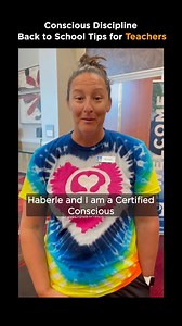 8.5K views · 110 reactions | Listen in as Conscious Discipline Certified Instructor Brooke Haberle shares helpful back to school tips for teachers! What other Conscious Discipline back to school tips would you share with teachers? Post them below!  Check out our full Back to School Resource guide here: https://bit.ly/4ct8sjD | Conscious Discipline® | Facebook