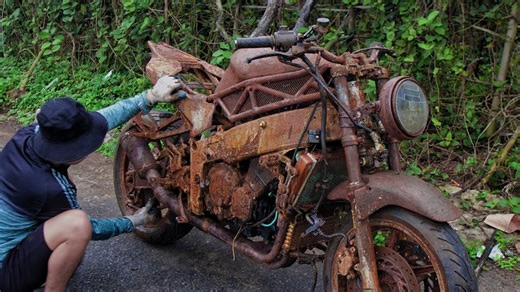 Rebuilding a heavily rusted 1980 KAWASAKI Z900 supercar, then Restoration | OYA Crafts