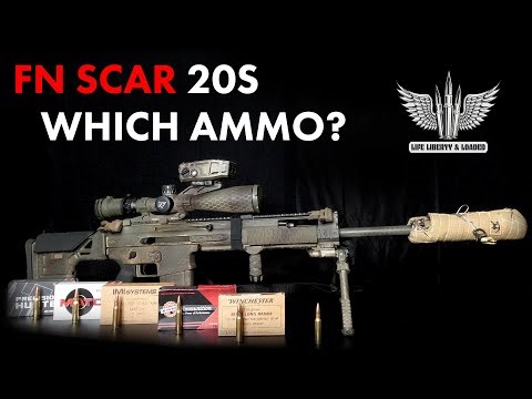 FN SCAR 20s - Which ammo is best? Ep1.