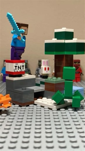 LEGO Minecraft speed build