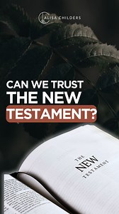 16K views · 302 reactions | Many people wonder: Can we really trust the New Testament? ✨ In this clip, we explore the two key questions—was it copied accurately, and is it truly inspired by God? Equip young minds with stories, charts, and questions that build strong faith. 'Another Gospel?: Student Edition' launches Oct 21.  Drop LINK in the comments to watch the full conversation.  . . . #Christianity #Theology #Bible #History #Evidence | Alisa Childers | Facebook