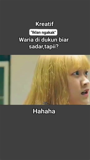 Waterproof ternyata 🤣🤣🤣 #Iklan_kreatif #Kerenn | Mona