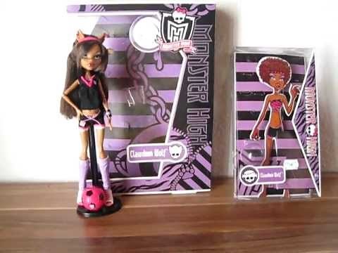 Monster High Clawdeen Wolf Cheerleader Outfit School´s Out Doll Review