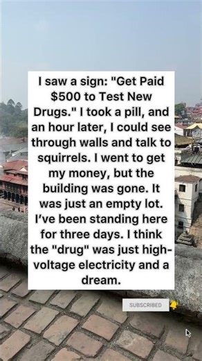 Drug Test Reality ⚡ | #darkhumor #surreal #twist