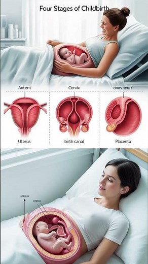 From Contractions to Placenta Delivery | Complete Birth Stages Guide #viralvideo #pregnancygift