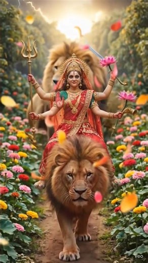 Bhar Do Jholi Meri Sherawali 🙏🥀🥀 Mother's hymn 🥀🥀✨🙏 #jaimaadurga