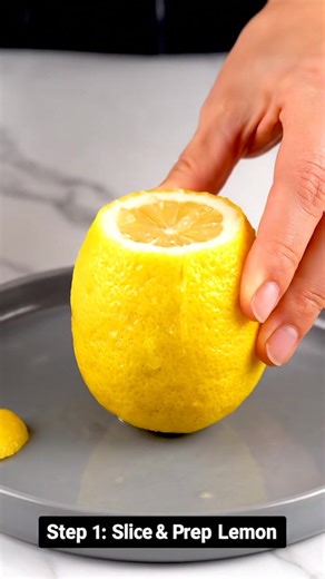 Fizzy Lemon Volcanoes 🍋🌋 Exploding lemons = instant fun! 🍋🌋 Ingredients: Lemons Baking soda Dish soap Food coloring Craft stick Tray #KitchenScience #LemonVolcano #ChemistryForKids #DIYExplosion | Sweet Lifes