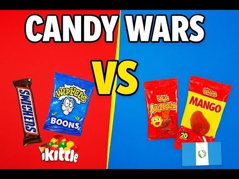 Candy Wars: USA vs Guatemala 🍫🍬 Who Wins?!