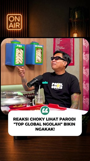 Hahahahaha emang pada lucu-lucu yang nge parodiin top global ngolah . #hascreative #pwk #gofarhilman #chokysitohang #topglobalngolah
