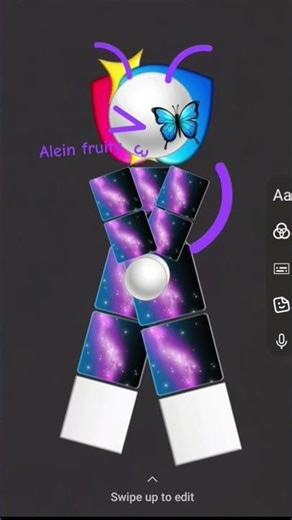 fruity is the emoji cat/alien!