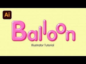 【Illustrator Tutorial】丸く膨らんだポップなタイポグラフィーの作り方 ｜Adobe Illustrator CC 2020