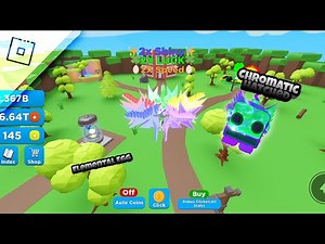 New Elemental Egg Secret + Chromatic In Ultra Hatching Legends | Roblox