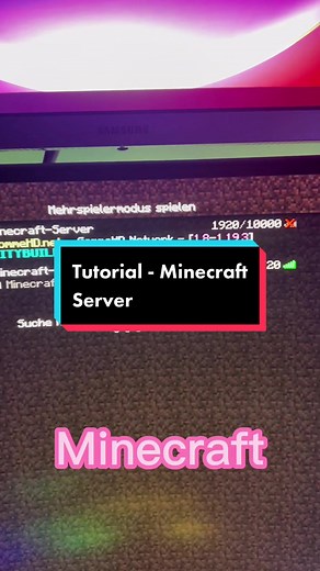 So erstellt ihr eueren ersten eigene Minecraft Server! Wollt ihr wissen wie ihr auf Ihm mit euren Freunden spielt ? #fy #minecraft #server #tutorial