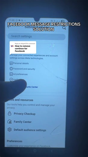 Effective Solution for Facebook Message Restrictions